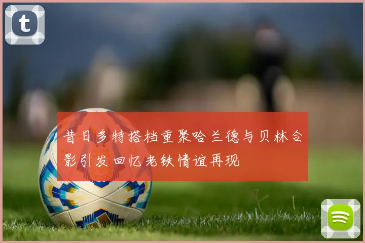 昔日多特搭档重聚哈兰德与贝林合影引发回忆老铁情谊再现